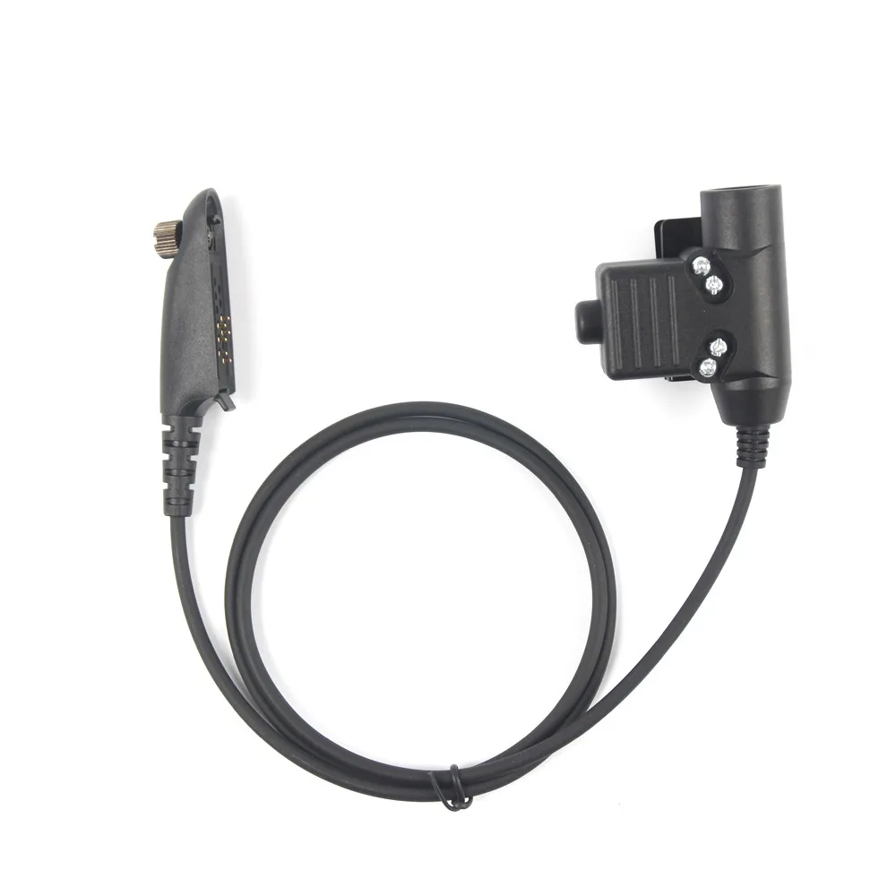 Адаптер для тактической гарнитуры Walkie Talkie U94 PTT для рации Motorola GP140, GP320, GP328, GP338, GP340 Адаптер для тактической гарнитуры Walkie Talkie U94 PTT для рации Motorola GP140, GP320, GP328, GP338, GP340