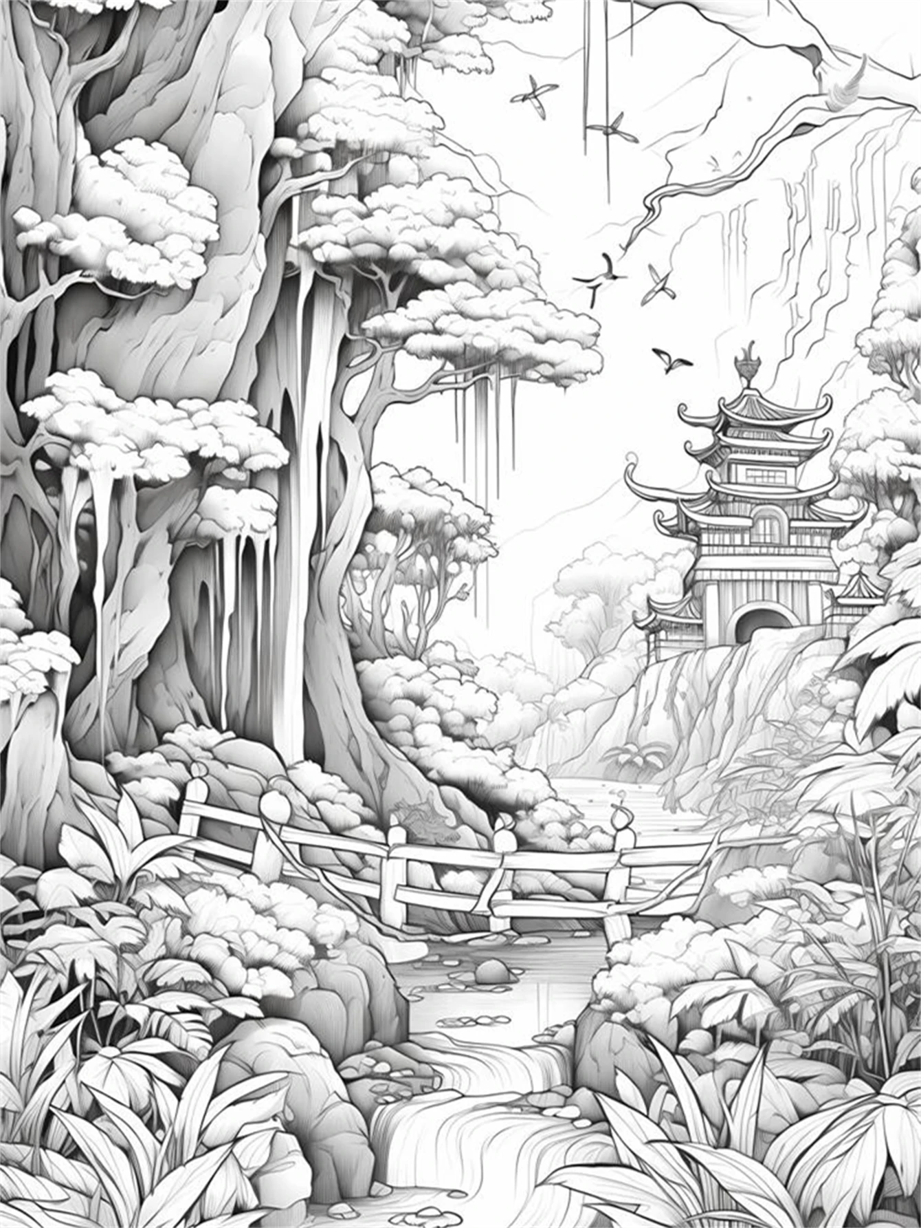 1Pc Magic Forest Art Coloring Book Original Upgraded Paper Thickened 22 Pages Coloring Books Gift For Holiday Birthday