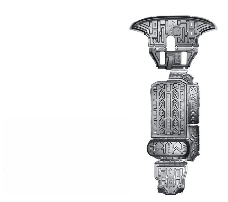 

Car Underbody Protection Plates,3D Aluminum Engine Guard,Strong Design,for Li Auto L7,2023–2025