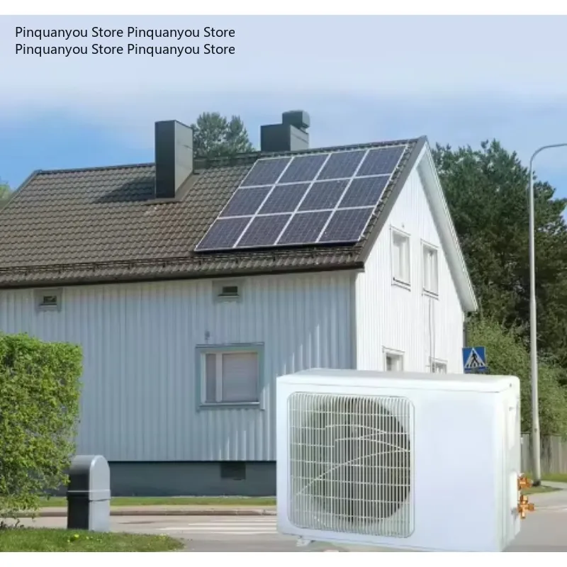 Highly Efficient 12000BTU Solar Split Wall Air Conditioner, Heating & Cooling Portable Household Solar AC Unit