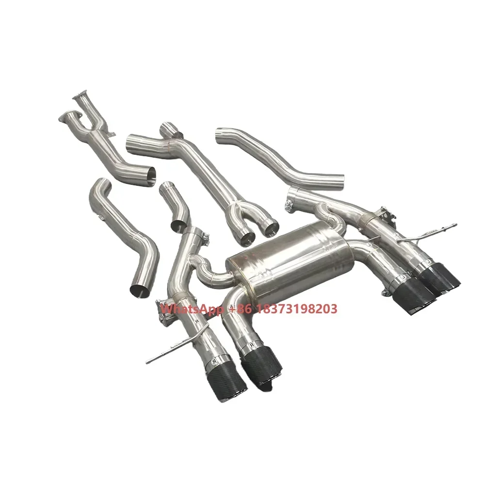 2021-2024 for M2 G87 Exhaust System with 89mm 304 Stainless Steel Muffler Catback New Condition for S58B30A 3.0T
