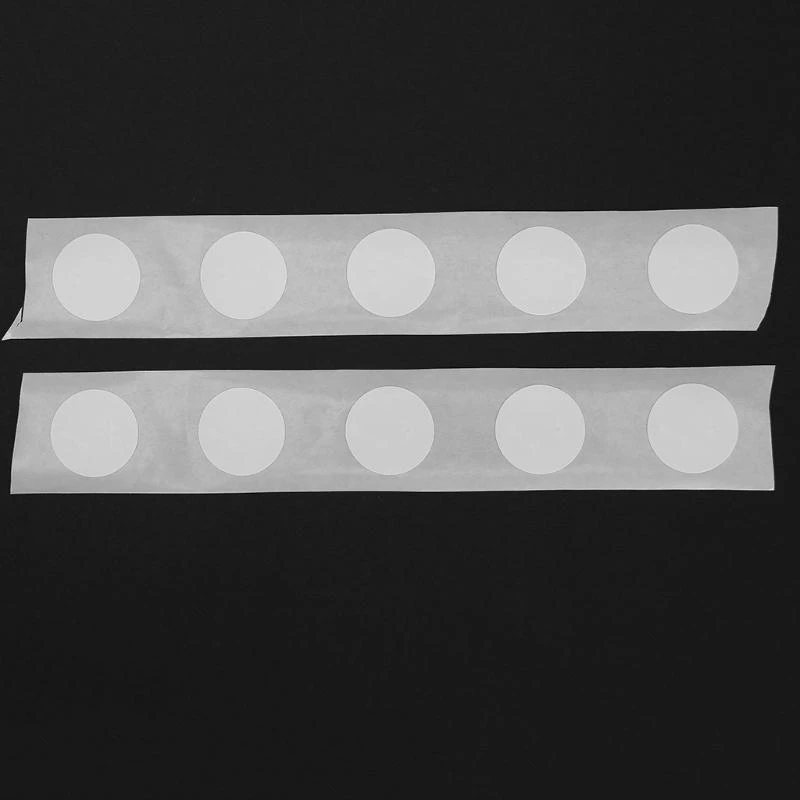 R1WD NTAG215 Stickers Adhesive Label Tags 504 Bytes Fast Read Write Lock for NFC Application Software 10pc