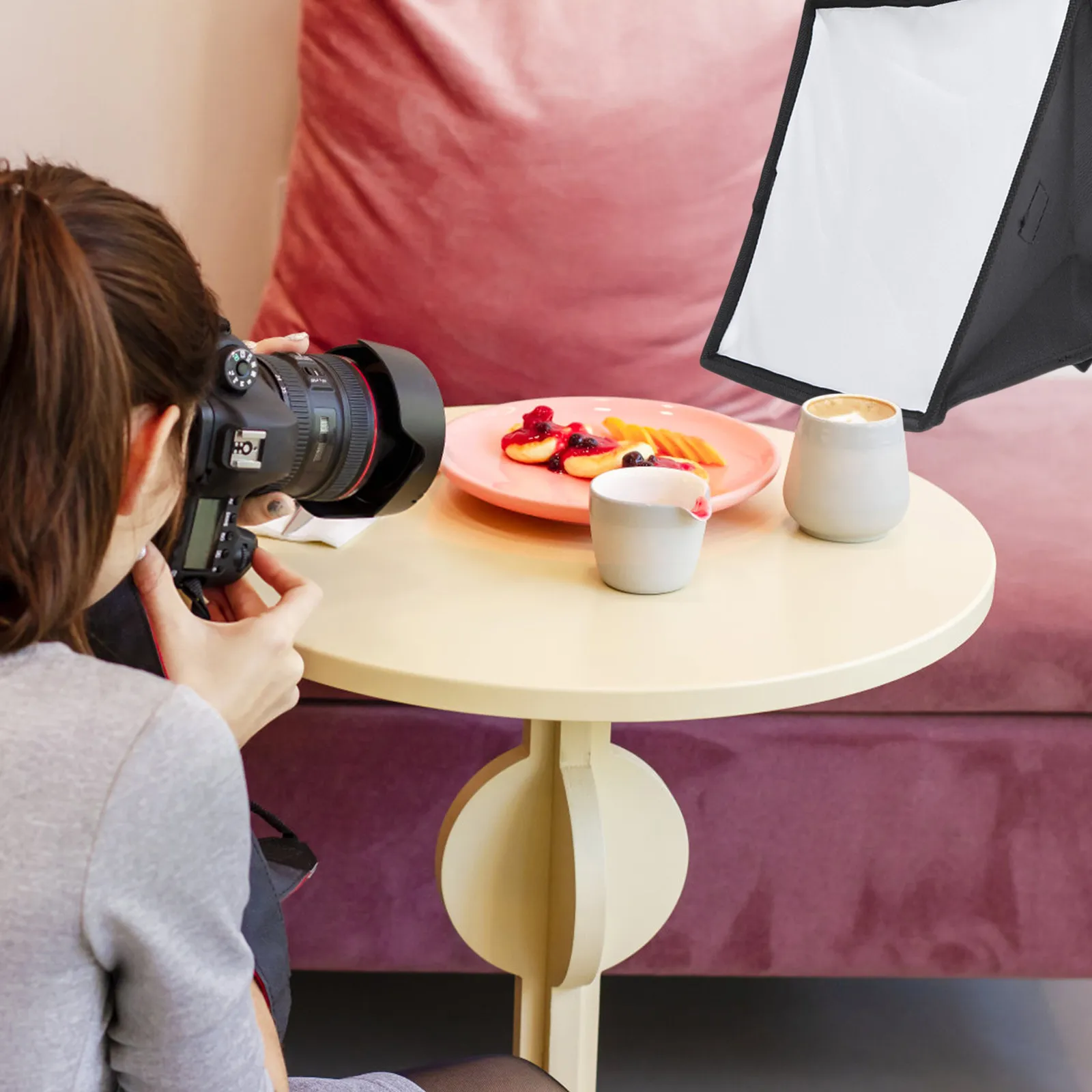 

Портативный тканевый софтбокс 20x30 для портретной съемки, компактный световой диффузор для видеосъемки, фотосъемки товаров, студийной и уличной съемки