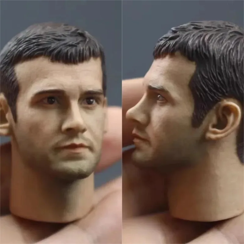 

1/6 Scale Germany Tough Guy Head Sculpt Handsome Male Solider Head Played Model for 12in Action Figure Body Toys