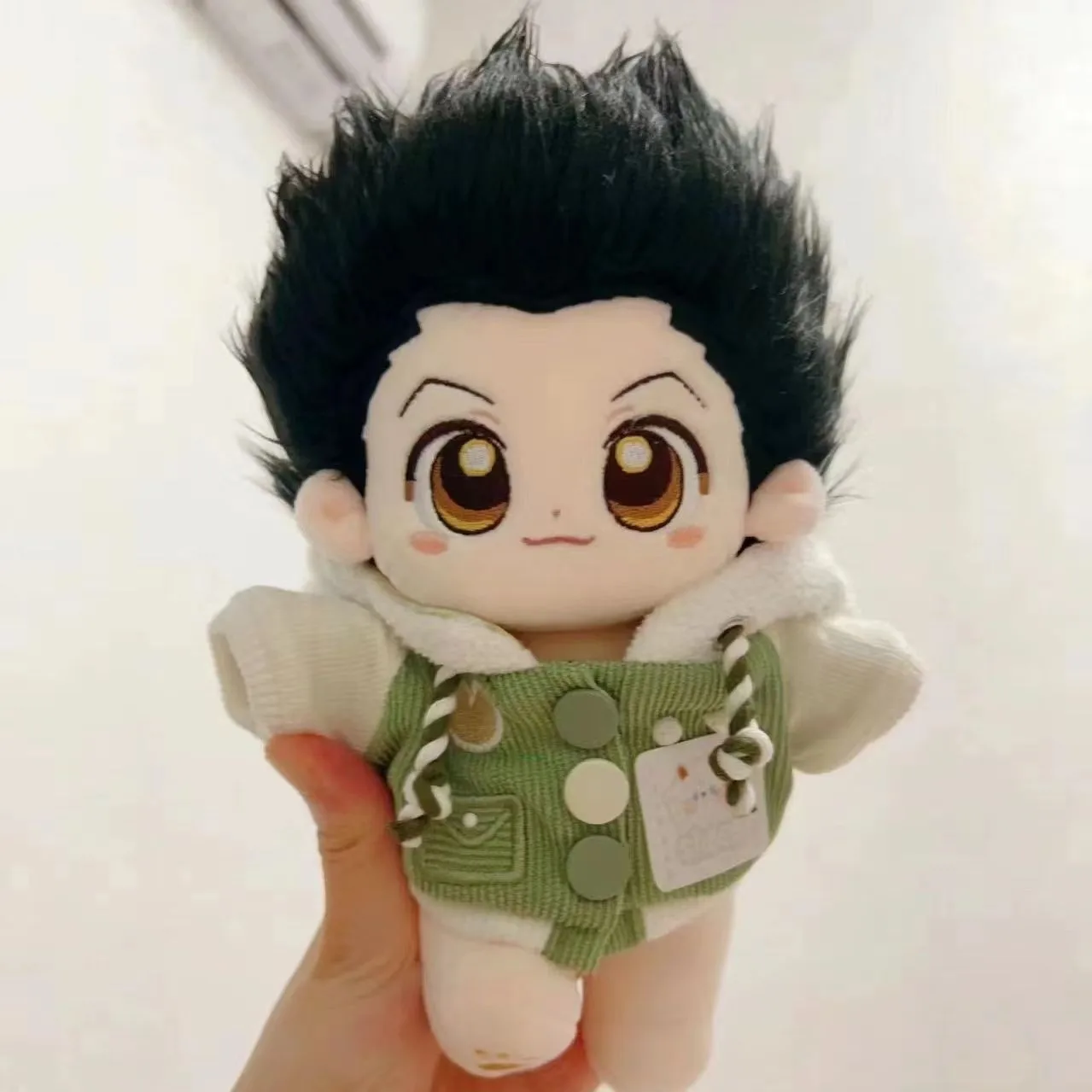 20cm Dress-up Cotton Doll COS Anime Hunter X Hunter Gon Freecss Cartoon Stuffed Plush Doll Children's Adults' Cute DIY Gift Toys