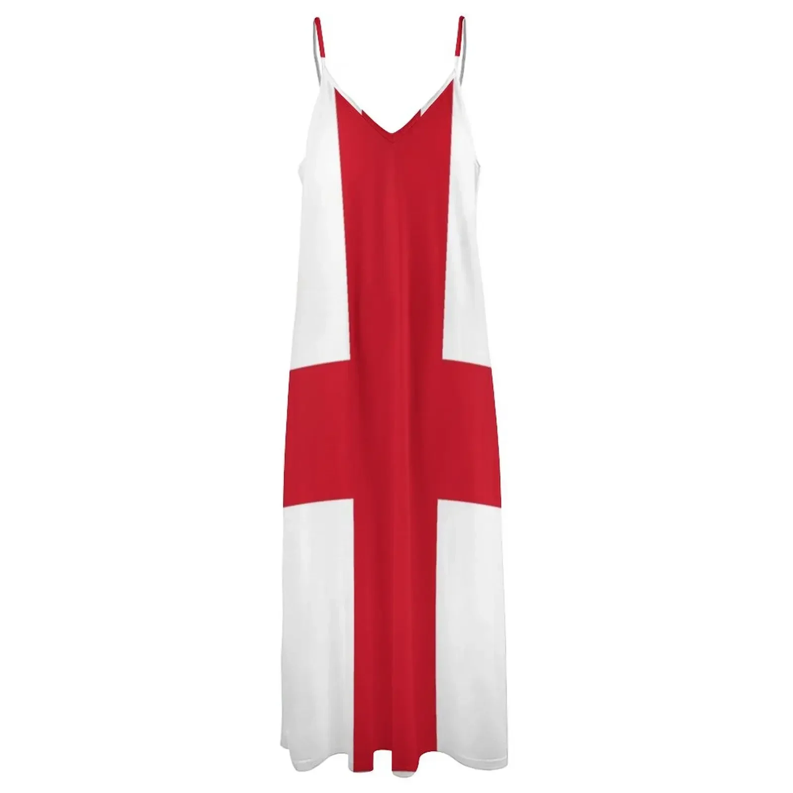 Flag of England - St George's Cross - Football Sport Team Sticker T-Shirt Bedspread Sleeveless Dress evening dresses women Dress