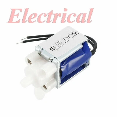 

1pc Miniature Solenoid Valve 2 Way DC6V 0.22A Water Air Solenoid Valve