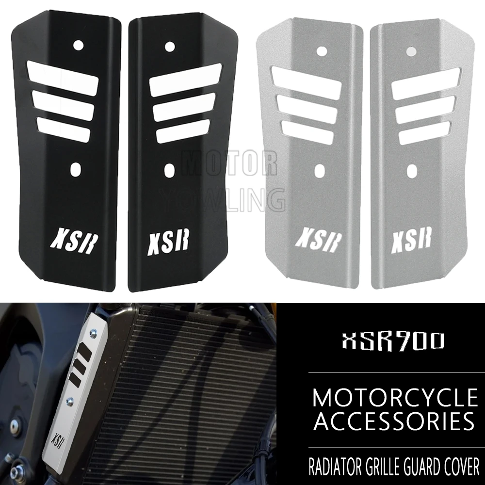 

For Yamaha XSR900 XSR 900 2016 2017 2018 2019 2020 2021 Motorcycle Radiator Caps Side Panels Both Sides Board Guard Grill Covers