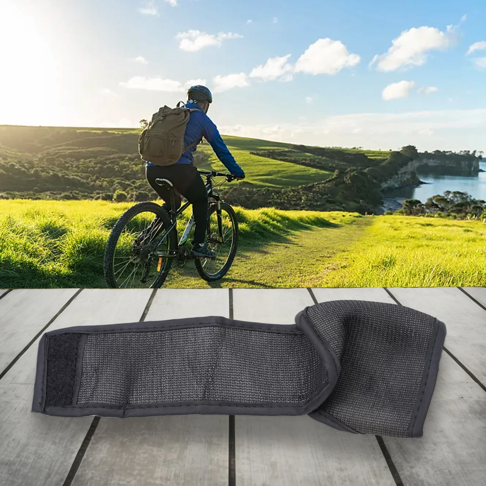 

High Quality Nice Handlebar Protector Handlebar Pads Diving Fabric Parts Protective Stem Cover Black 1 Pcs 10cm Accessories