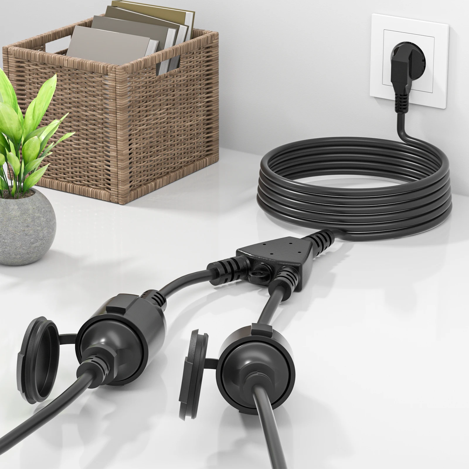 European Power Cord Extension - Outdoor Power Extension Cord recension och pris