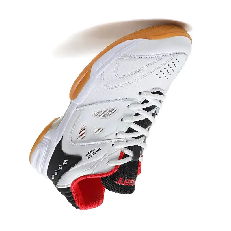 

2026 New Big Size 47 48 Mens Badminton Sneakers Wide Pickleball Shoes Tennis Shoes Full Court Tennis Sneakers with Arch Support