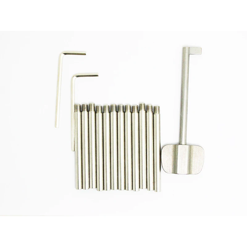 Huk Picking Safe Strong Box Set Edelstahl Schlosser Werkzeug Pick