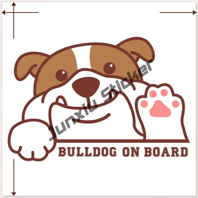 Puppy on Board Car Sticker Puppy Dog on Board Sticker for Cars Dog Bumper Car Sign Pet Window Car Sticker Dog In Car Sticker
