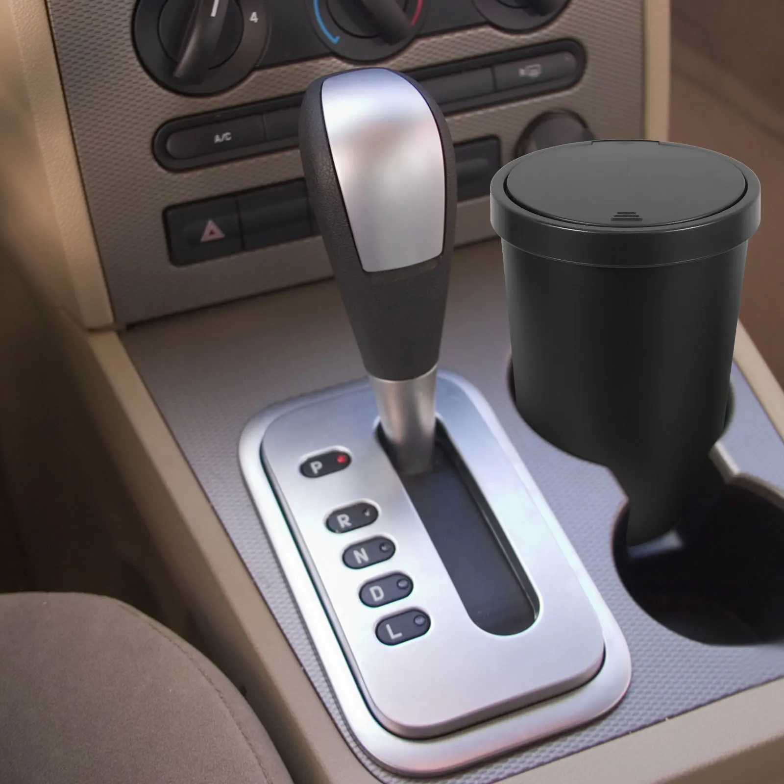

Car Trash Can Rear Auto Console Automotive Garbage Automobile Bin Trashbin