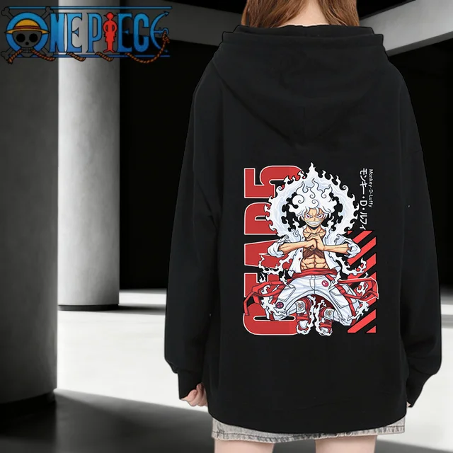 

Anime Hoodies Kawaii Luffy Leisure Cardigan Jacket Men's Women Versatile Fashion Couple Sweatshirt Cartoon Gift Wholesale