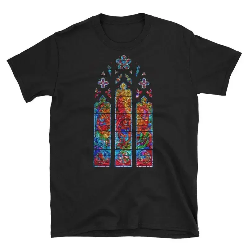 Washington National Cathedral Stained Glass Window t shirt