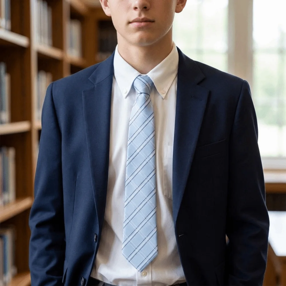 

Clothing Decoration Cloth Striped Tie Korean Style Y2K Shirt Tie Decoration Scarf College Style JK Uniform Necktie Men