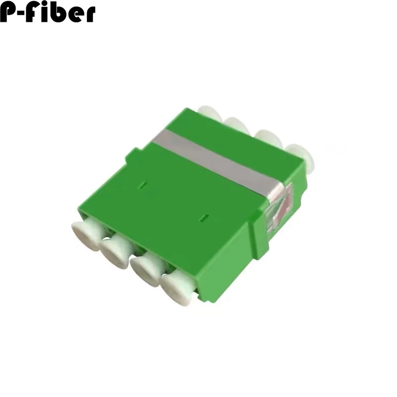 adattatore per fibra ottica 10 pz LC quadruplo orecchio meno flangia accoppiatore 4 porte Quad SM LC/APC OM1 OM2 OM3 OM4 fconnector