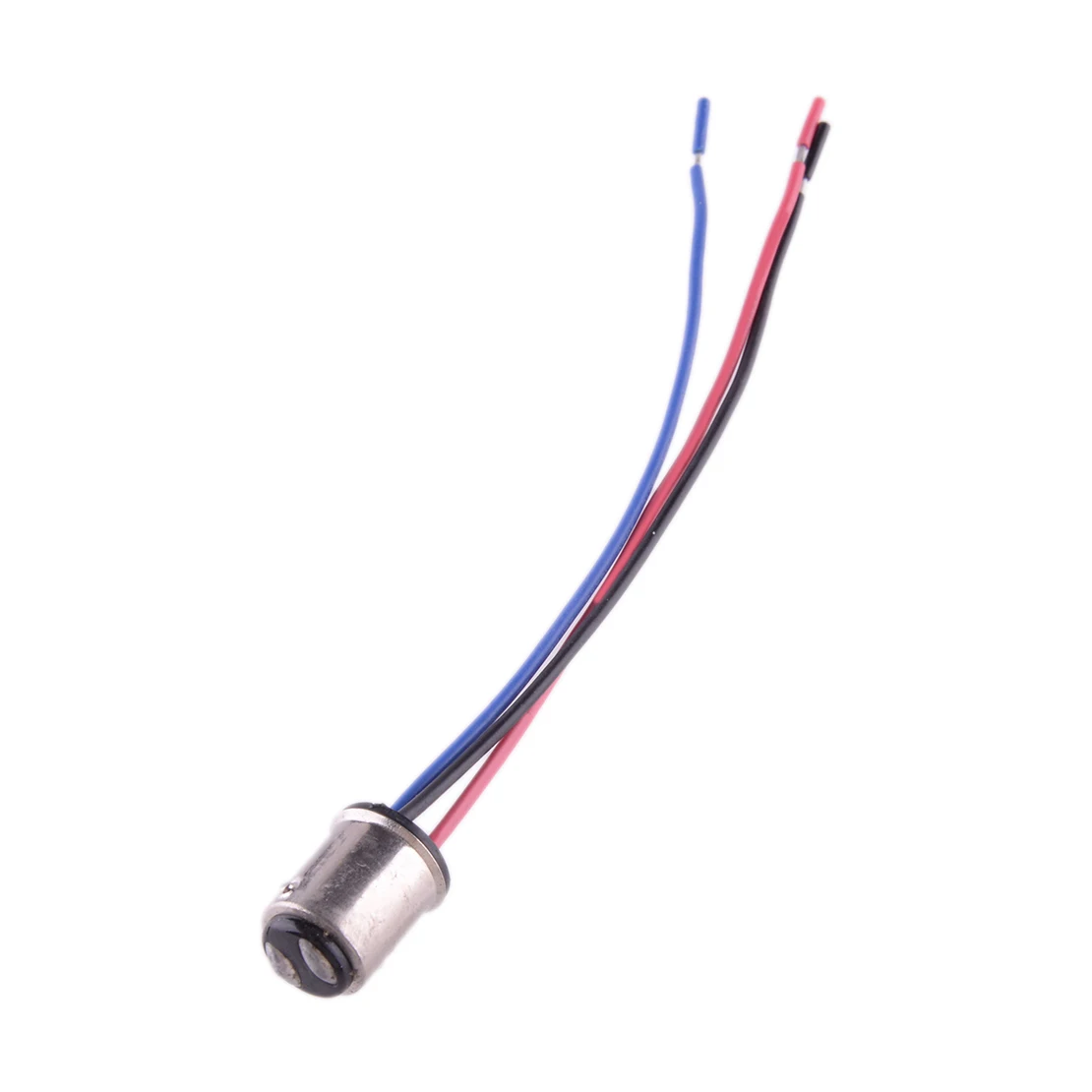 4pcs Headlight Tail Lamp Signal Retrofit Male Socket Adapter Wiring Harness 3497 7528 BA15D BAY15D 1157 2057 2357 2396 2397