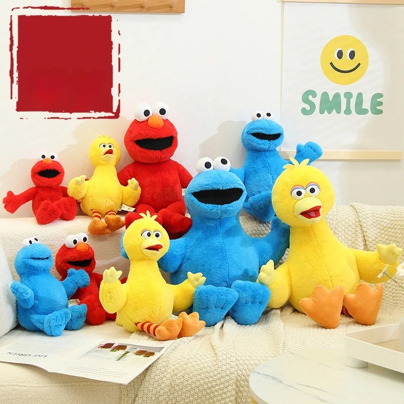 

Улица Сезам Элмо, большая птица, печенье, монстр, плюшевая игрушка, официальная мягкая кукла, коготь, машина, приз, плюшевый набор для детей, подарок