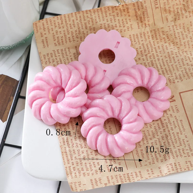 20 Stuks Cartoon Schattige Simulatie Koekjes Plat Back Hars Cabochon Plakboek Ambachten Diy Versieringen Telefoon Decoratie Accessoires