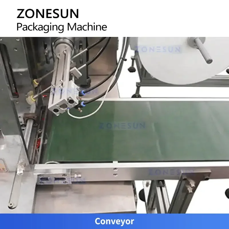 ZONESUN ZS-WZP4 Máquina envasadora automática de toallitas húmedas con sello de 4 lados Equipo de envasado de pañuelos de bolsita desechable