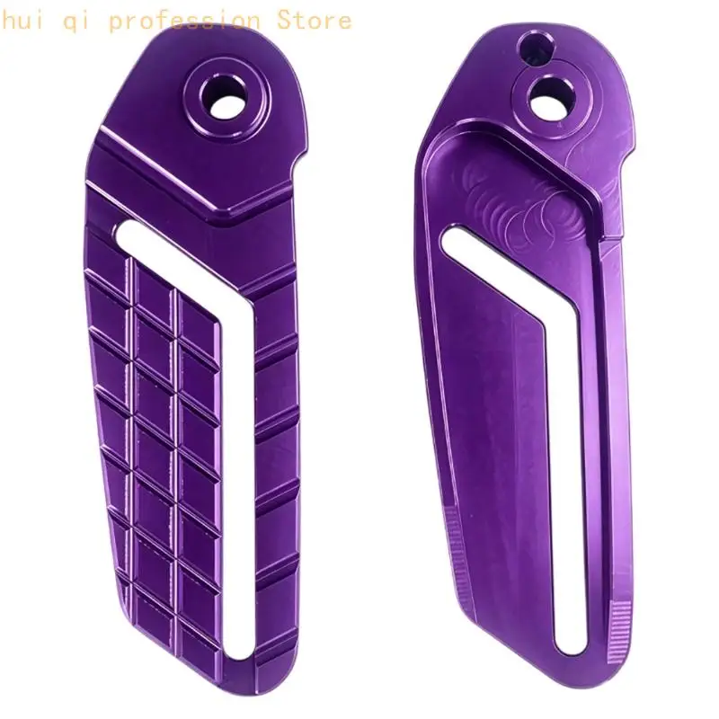 Motorcycle Passenger Rear Step Pegs with Metal Grip Detail Use for TMAX500/530 H8WE
