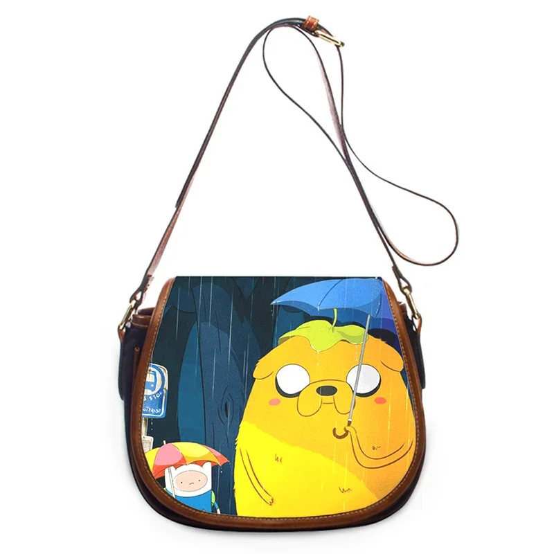 Adventure Time 3D Print New Fashion Women Crossbody Bag Luxury Handbags Women Bags Zipper Shoulder Bag Women Shoulder Bag