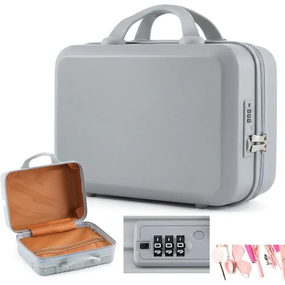 

Органайзер-кейс Amylove для хранения интимных игрушек для взрослых, дорожная сумка-сейф для мужчин и женщин, 12.6