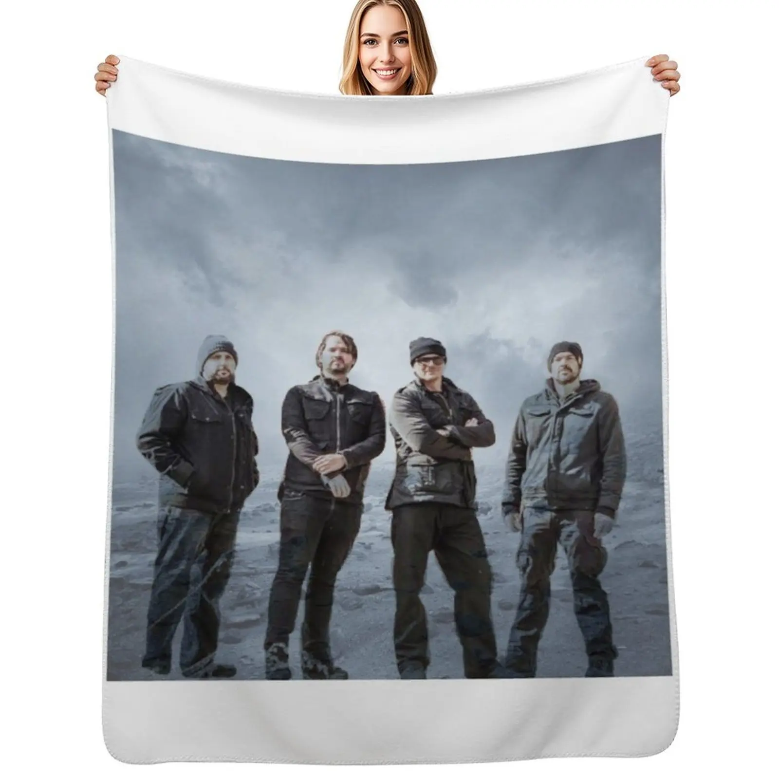 

Ghost Adventures Throw Blanket Air Conditioner Soft Blanket for Office Home