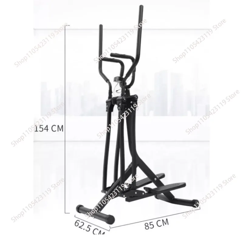 For Gym Home Office with LCD Monitor Folding Air Walk Trainer Fitness Exercise Elliptical Machine Stepper Glider