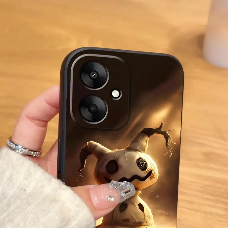 Casing untuk Xiaomi Redmi 10 K60 A1 A2 Plus 12C 13C 9T A5 12 9A 9C K40 K50 Sampul Ponsel Belakang Lembut Gaming Pokemon Pikachu Jepang