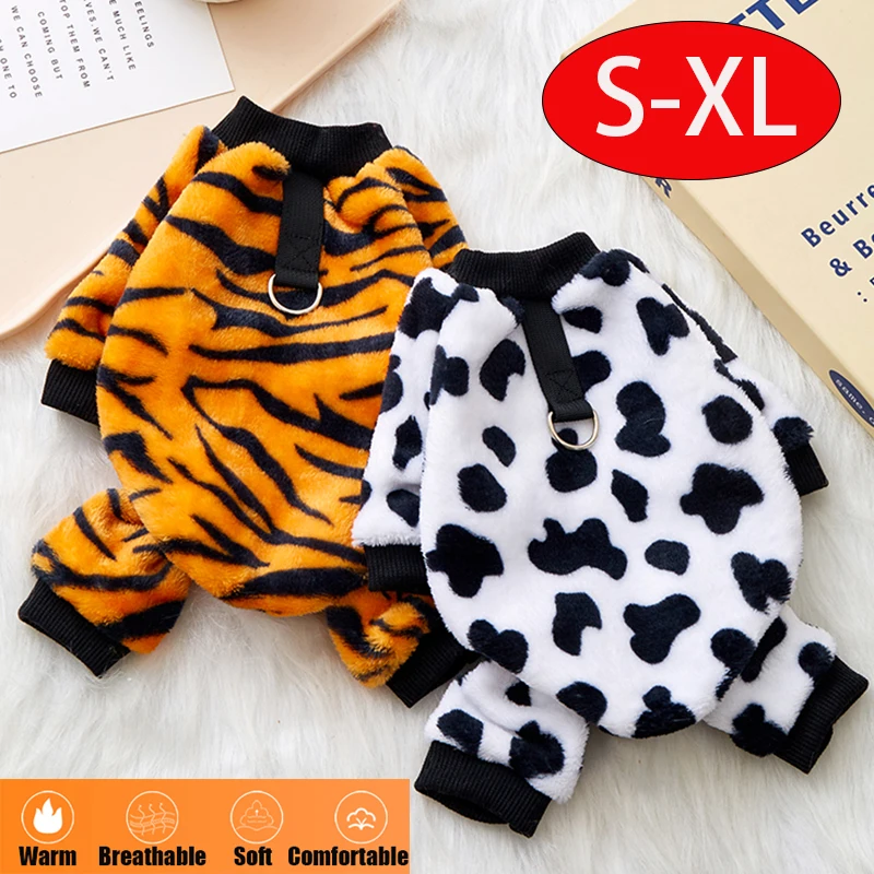 

Flannel Dog Clothes Winter Warm Dog Cat Costume Pet Clothes for Small Medium Dogs Chihuahua Teddy Soft Comfortable Pet Coats New