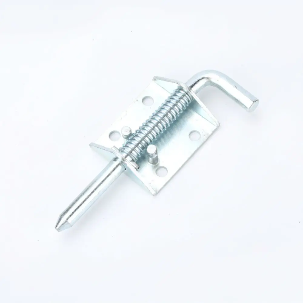 Reinforced Weld On Spring Bolt Latch Hinge Stainless Steel Pivot Lock For Door Gate Cabinet Security Fastener Fitting