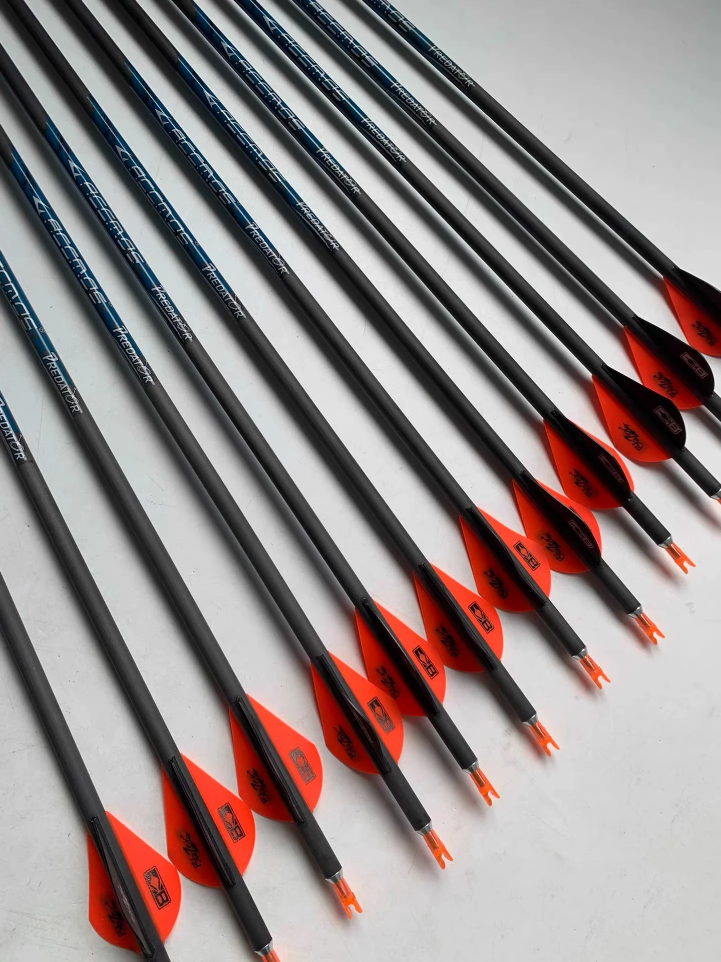 6/12/24pc ID6.2mm Carbon Arrows Spine200 250 300 350 400 500 600 700 800 Target Field Archery Shooting Hunting Competition Train