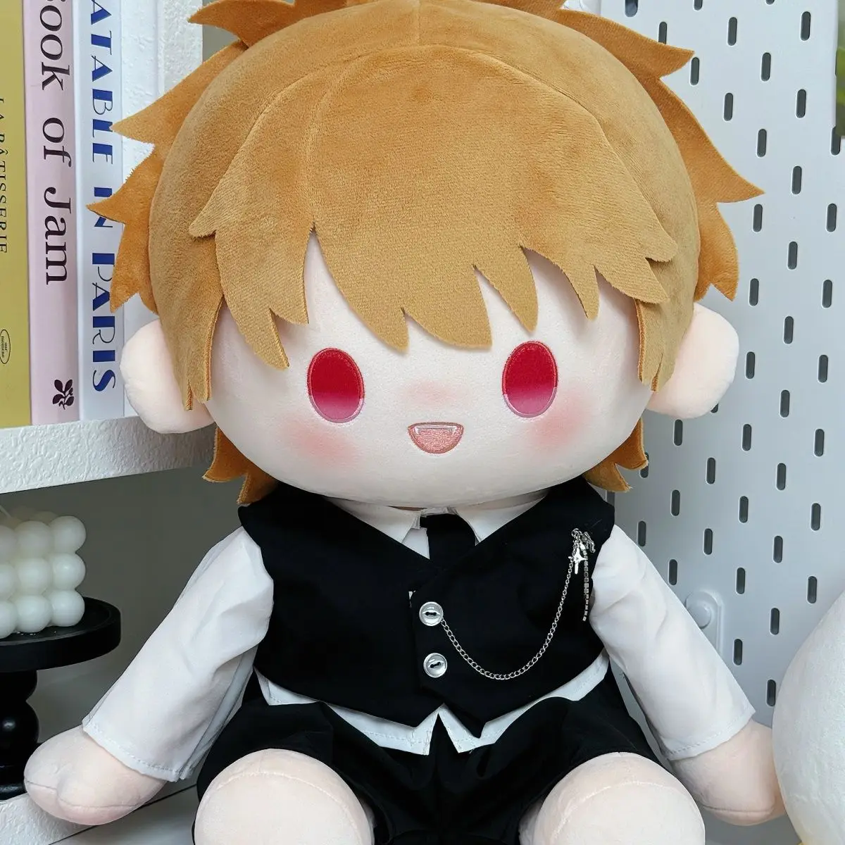 40 センチメートルテミスの涙ルーク・ピアース座り姿勢ぬいぐるみ人形ボディドレスアップ綿ぬいぐるみ枕コスプレおもちゃギフト