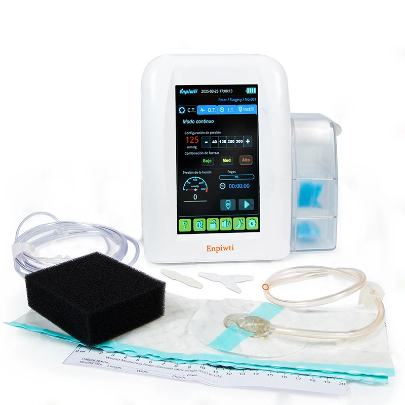 

Система терапии ран отрицательного давления, всасывающий насос, устройство NPWT с набором для заправки и одноразовой канистрой