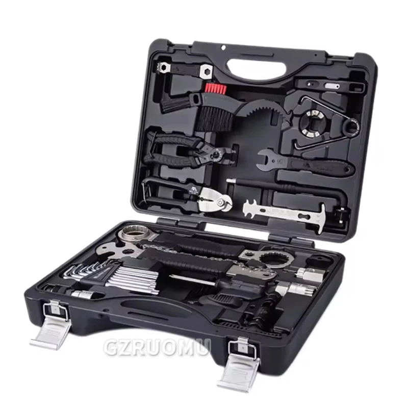 

Bicycle Repair Tools 20 In 1 Bike Multitool Kit For MTB Road Bikes Home Repair Set Tire Lever Chain Tools