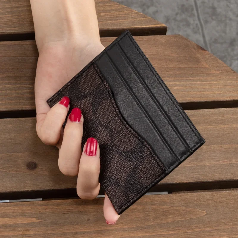 Card bag Women's Purse fashion ultra-thin High Quality card sleeve high-grade driver's license wallet bag card holder  purse