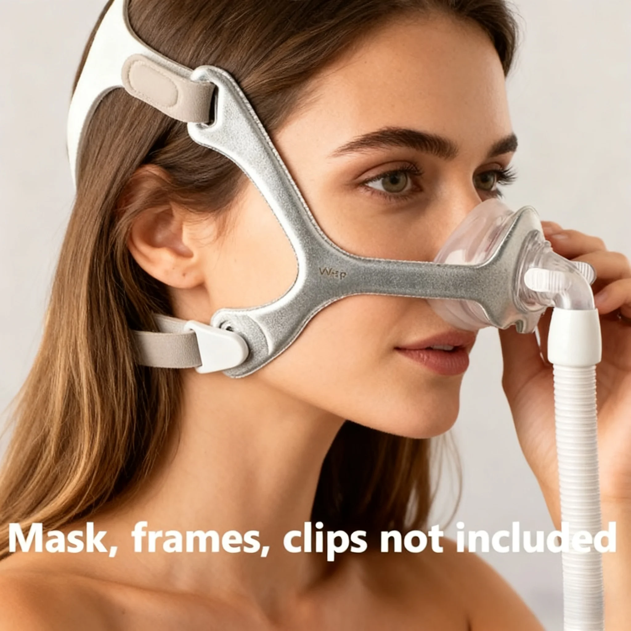 

Replacement Headgear & Fabric Frame for Respironics Wisp Nasal/CPAP Mask- Standard Size, Snug Fit & Anti-Air Leak