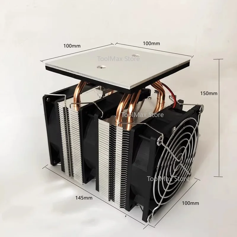 12V 70W Semiconductor Refrigeration Sheet Set DIY Xiaoice Box Refrigeration Plate High Power Radiator Can Freeze Mold