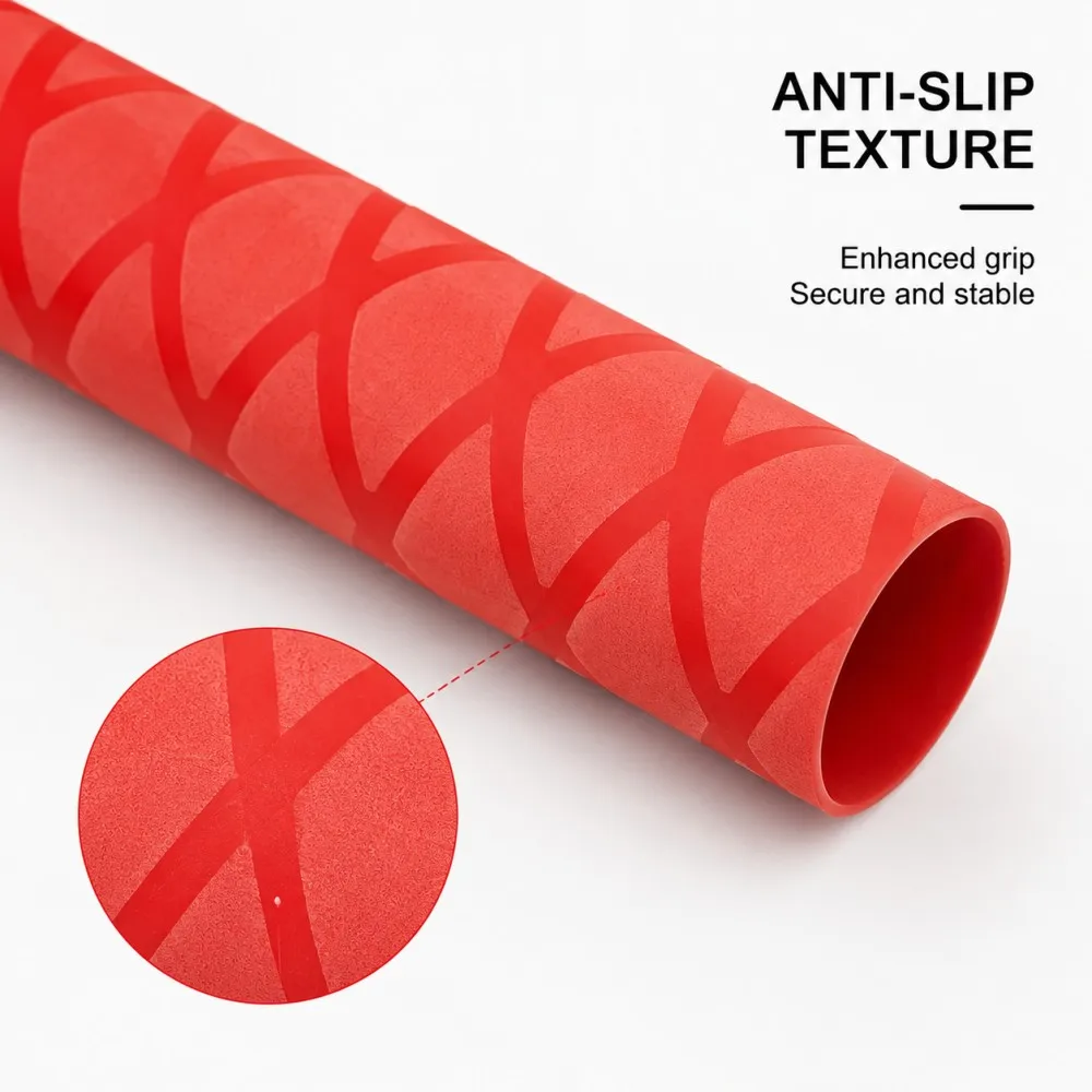 1Metre Anti-Slip Heat Shrink Tube for Fishing Rod/Racquet/Bicycle Handles/Tripod DIY 5 Colors ID 15/18/20/22/25/28/30/35/40/50mm
