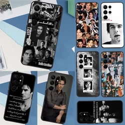 Damon Salvatore Vampire Diaries Case For Samsung Galaxy S22 S23 Ultra S8 S9 S10 Plus Note 10 20 Ultra S21 FE S20 FE Coque