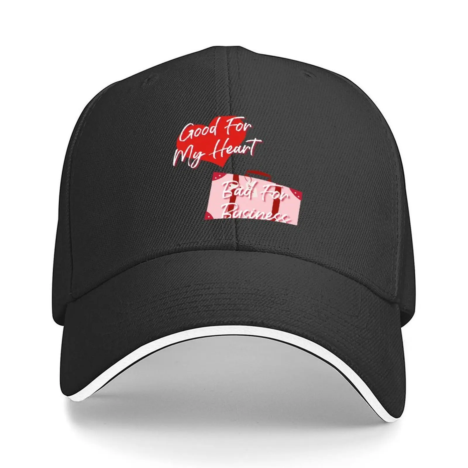 

Good For My Heart Baseball Cap sun hat fishing hat Golf Cap Thermal Visor Caps Male Women's