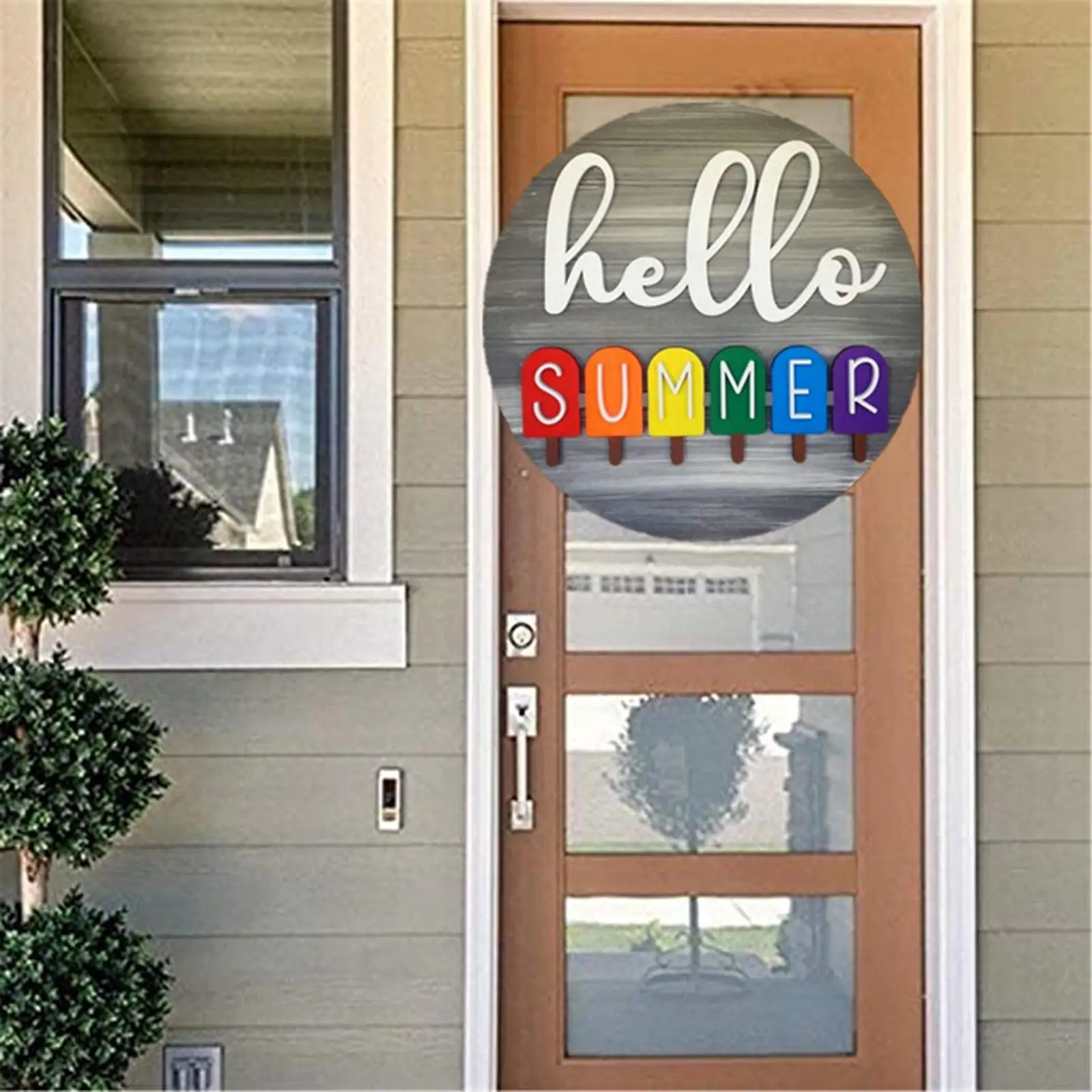Seasonal Interchangeable Door Hanging Door Hanger for Christmas