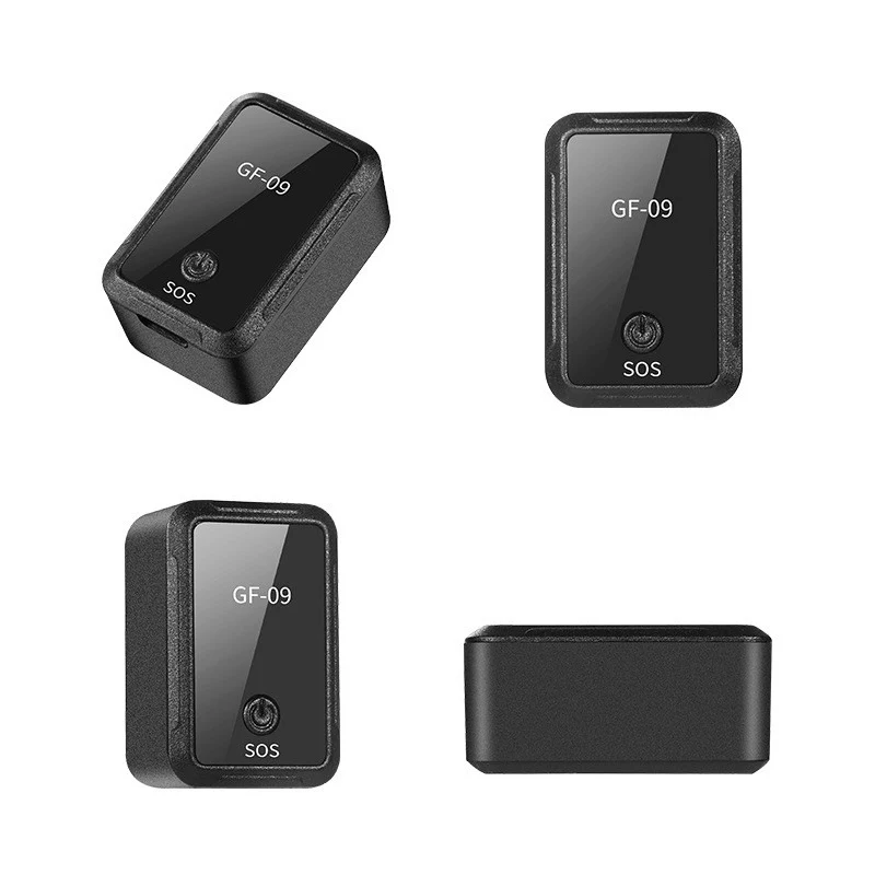 GF-09 Mini GPS Auto Tracker Real Time Tracking Auto Anti-Diefstal Anti-verloren Locator Auto Sterke Magnetische Mount SIM Bericht Positioner