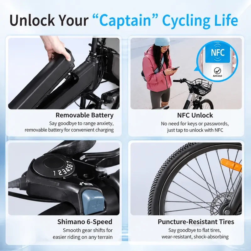 Flying Pigeon Removable Battery Electric Mountain Bike New National Standard Lithium Battery Men Women Commuting E Bike