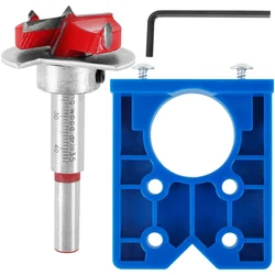 Hinge Hole Drilling Jig kit 35mm hole guide Tool Woodworking Hole Opener Locator for Door Window Cabinet Carpentry Tools