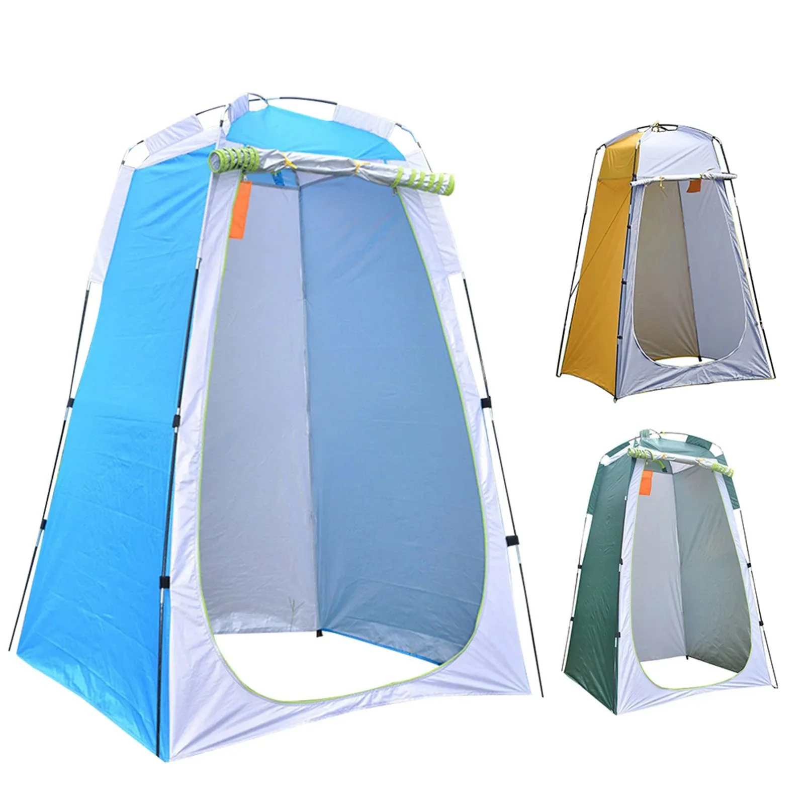 Portable Privacy Shower Toilet Tent,Camping Automatic Pop Up Tent,UV Function For Outdoor Camping Hiking Dressing Photography.