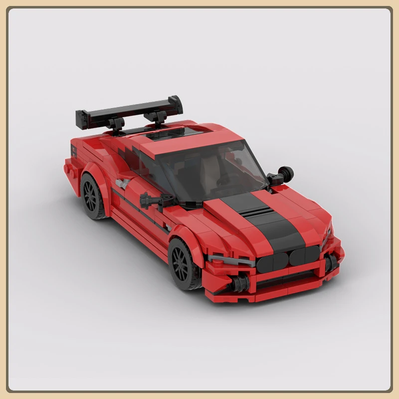 

MOC-105769 Building block racing Sports car M8 toy matching puzzle car model decoration